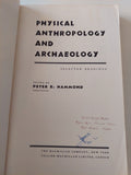 Physical anthropology and archaeology / Peter B. Hammond - متجر كتب مصرمتجر كتب مصر