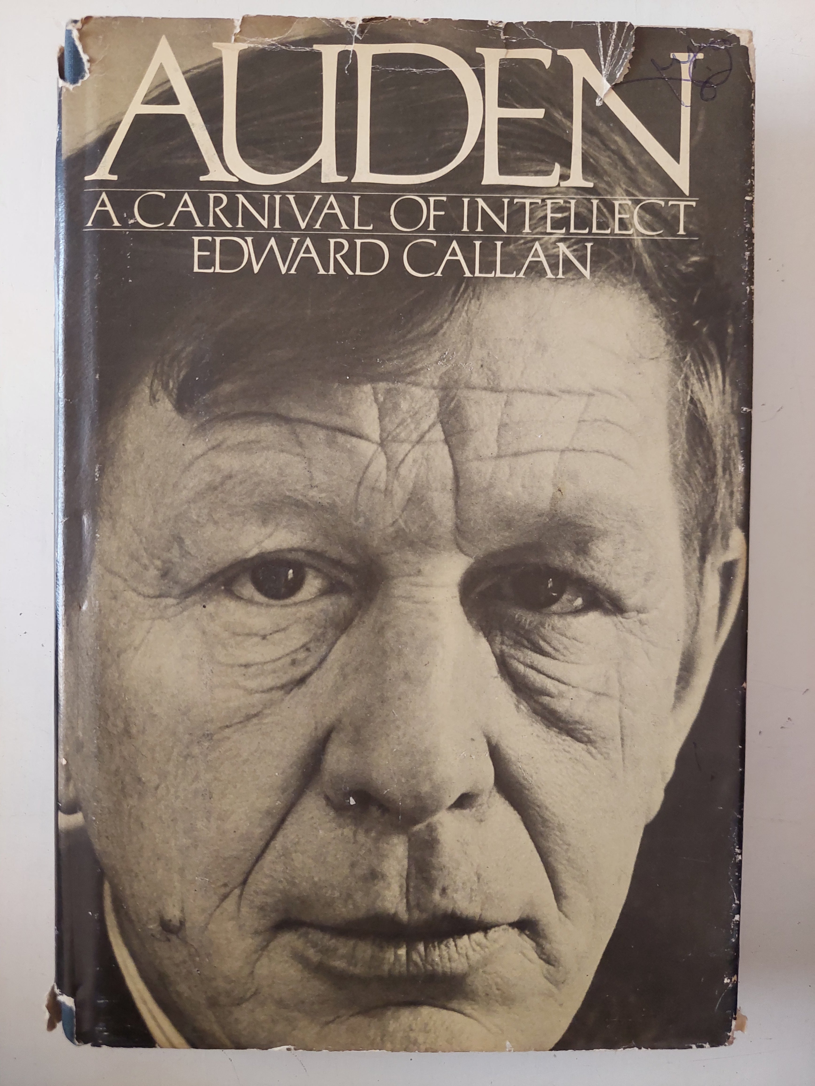 Auden .. a carnival of intellect / Edward Callan - هارد كفر - متجر كتب مصرمتجر كتب مصر