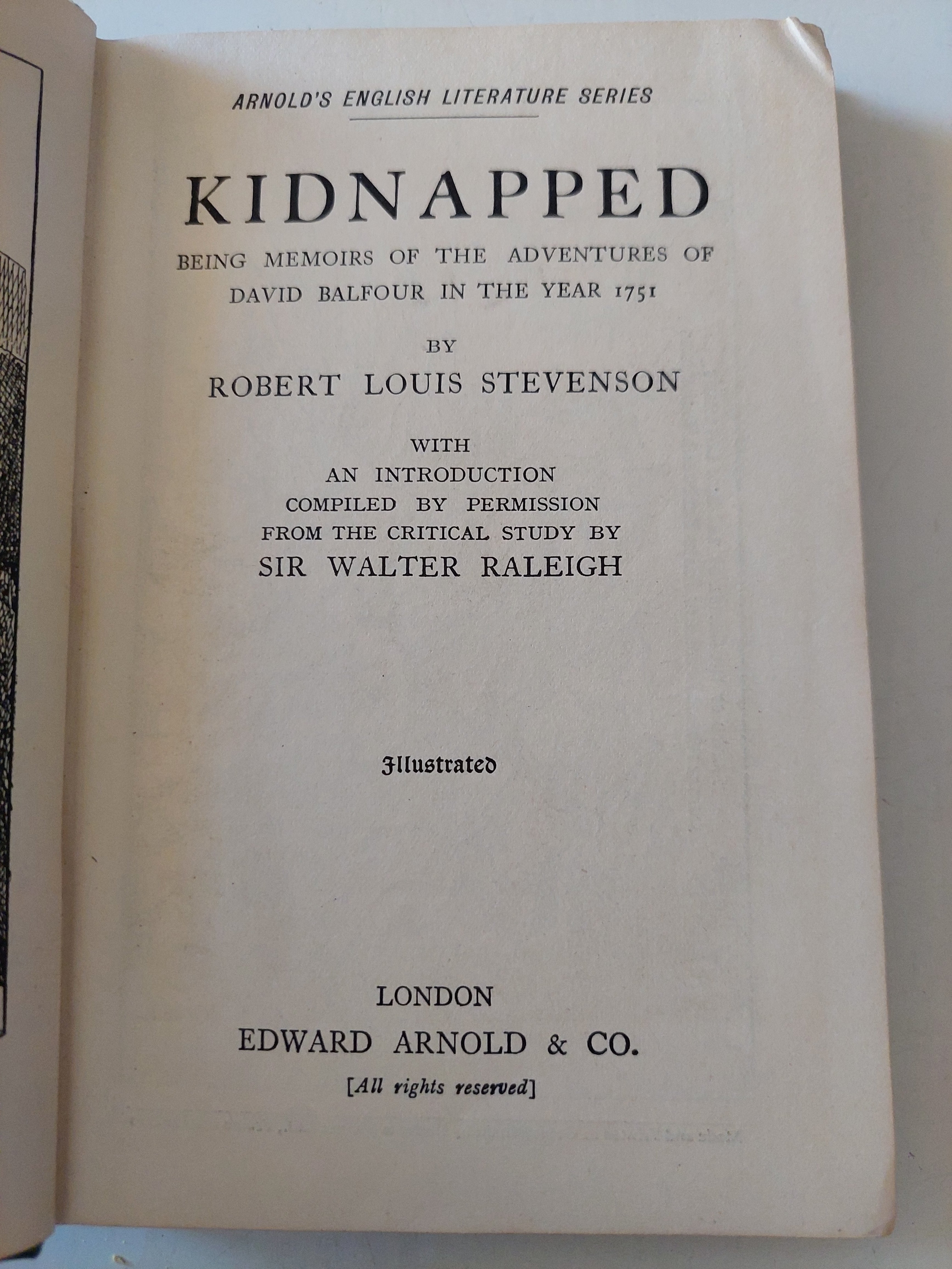 Kidnapped / R. L. Stevenson - هارد كفر - متجر كتب مصرمتجر كتب مصر