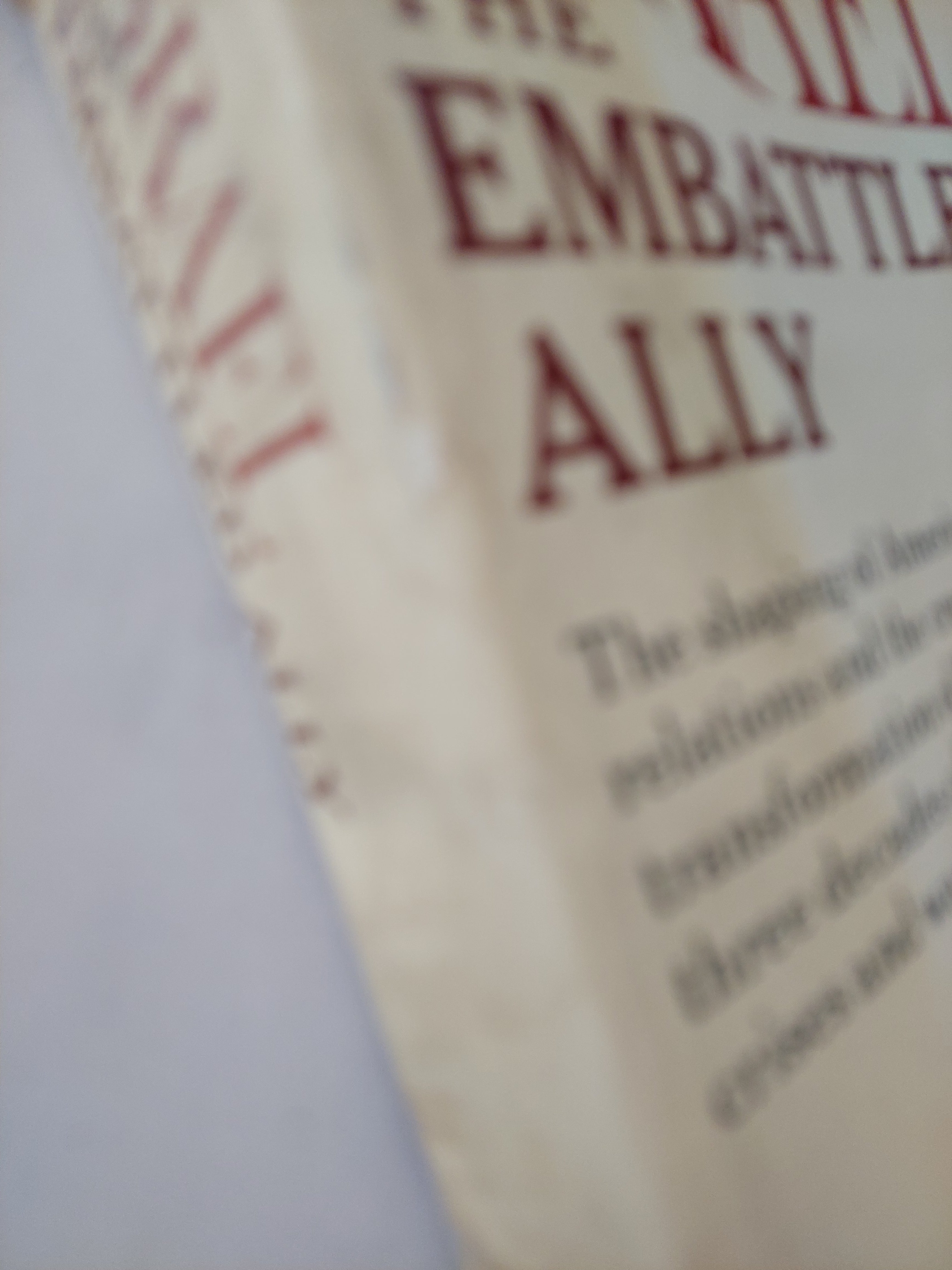 Israel the embattled ally / Nadav Safran - هارد كفر ١٩٧٦ - متجر كتب مصرمتجر كتب مصر