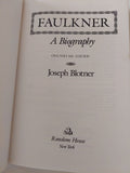 Faulkner a biography / Joseph Blotner - هارد كفر ملحق بالصور