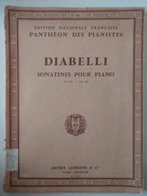 Diabelli sonatines pour piano / Henry Molne