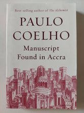 Manuscript found in Accra / Paulo Coelho