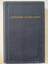 A dictionary of philosophy - هارد كفر ١٩٦٧ - متجر كتب مصر - متجر كتب مصر
