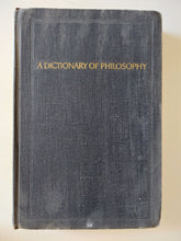 A dictionary of philosophy - هارد كفر - متجر كتب مصر - المكتبة الفلسفية