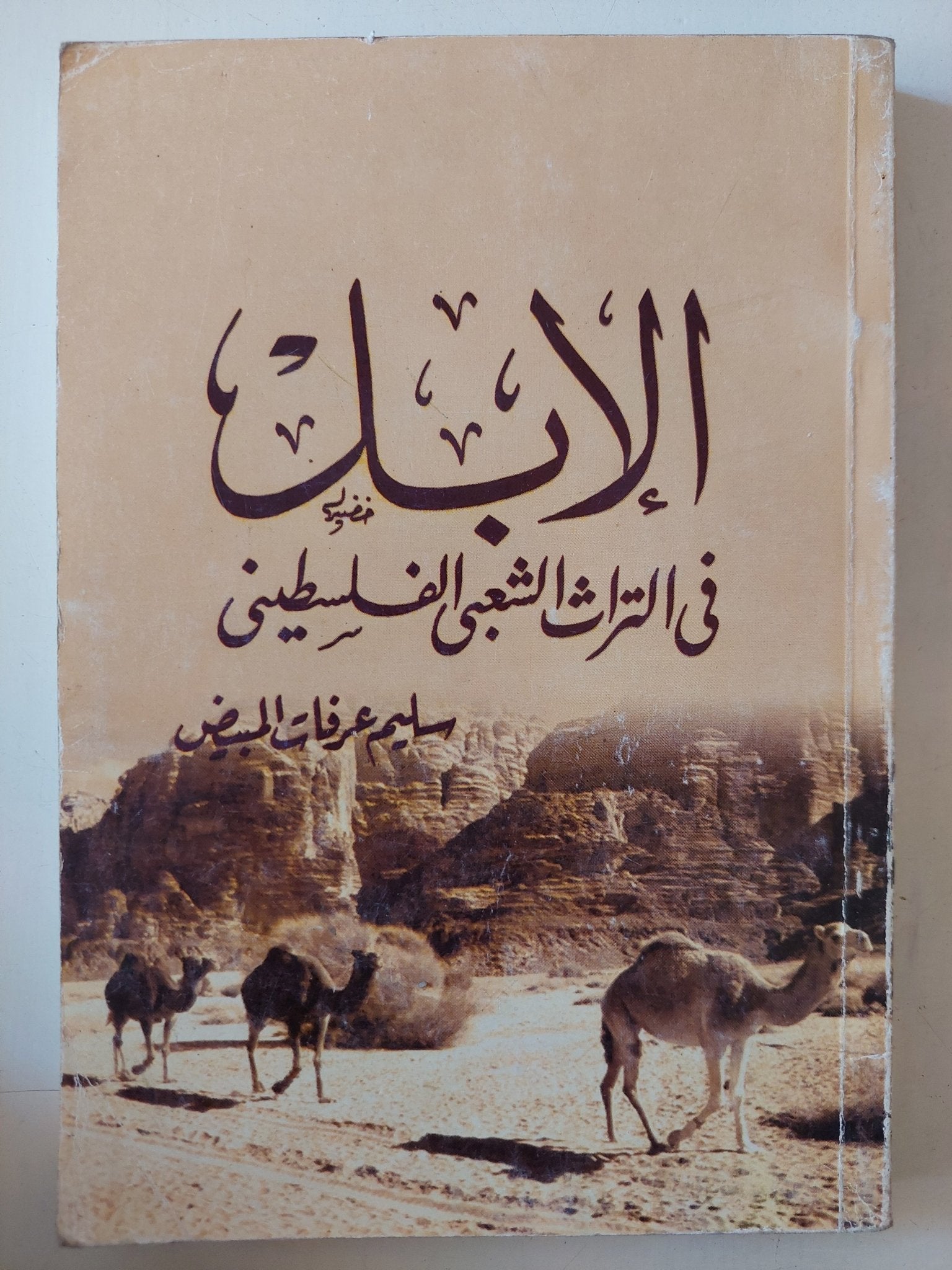 الإبل فى التراث الشعبى الفلسطينى / سليم عرفات المبيض - متجر كتب مصر - متجر كتب مصر