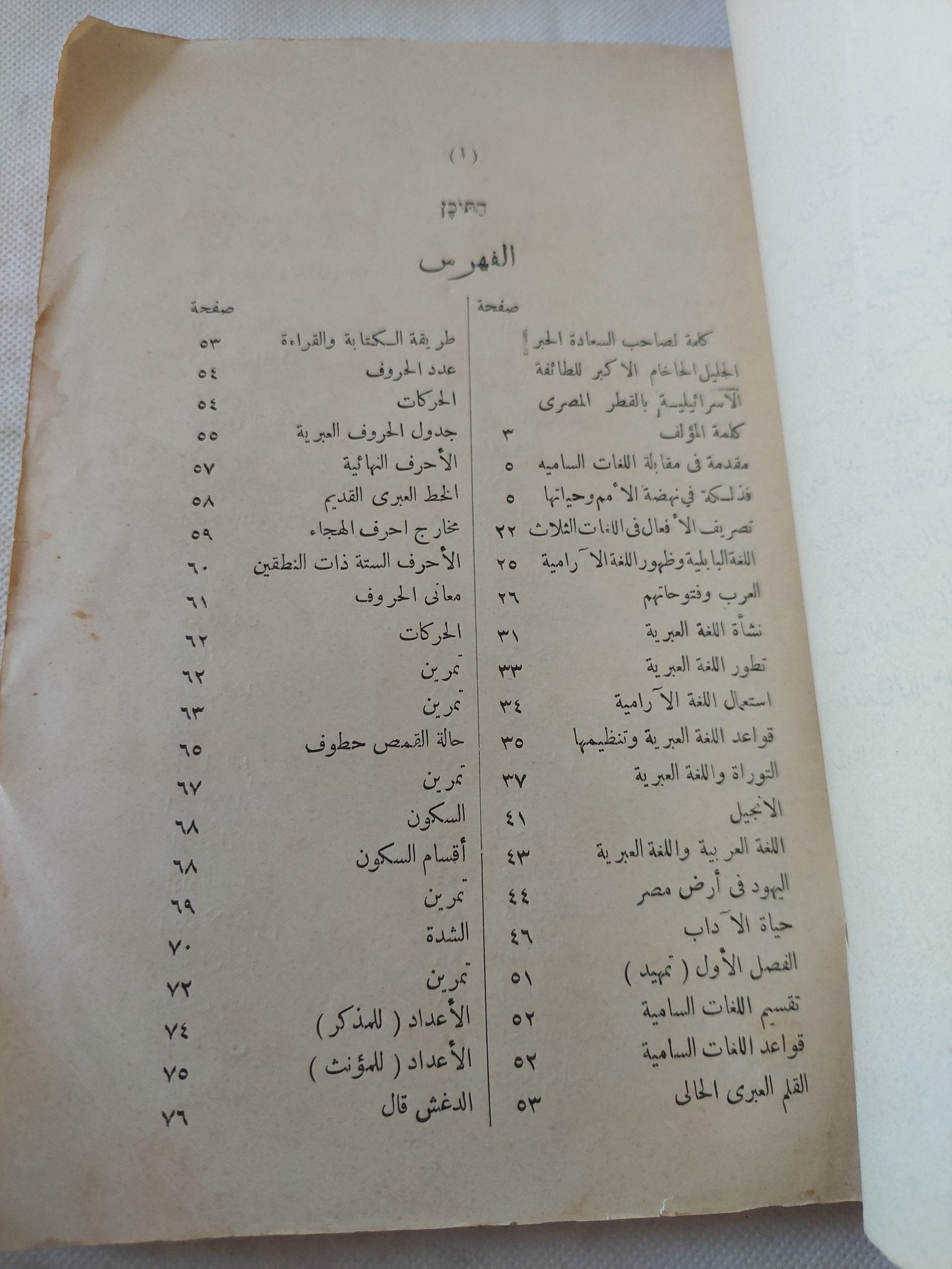 الكنز فى قواعد اللغة العبرية / محمد بدر - متجر كتب مصر - المكتبة الفلسفية