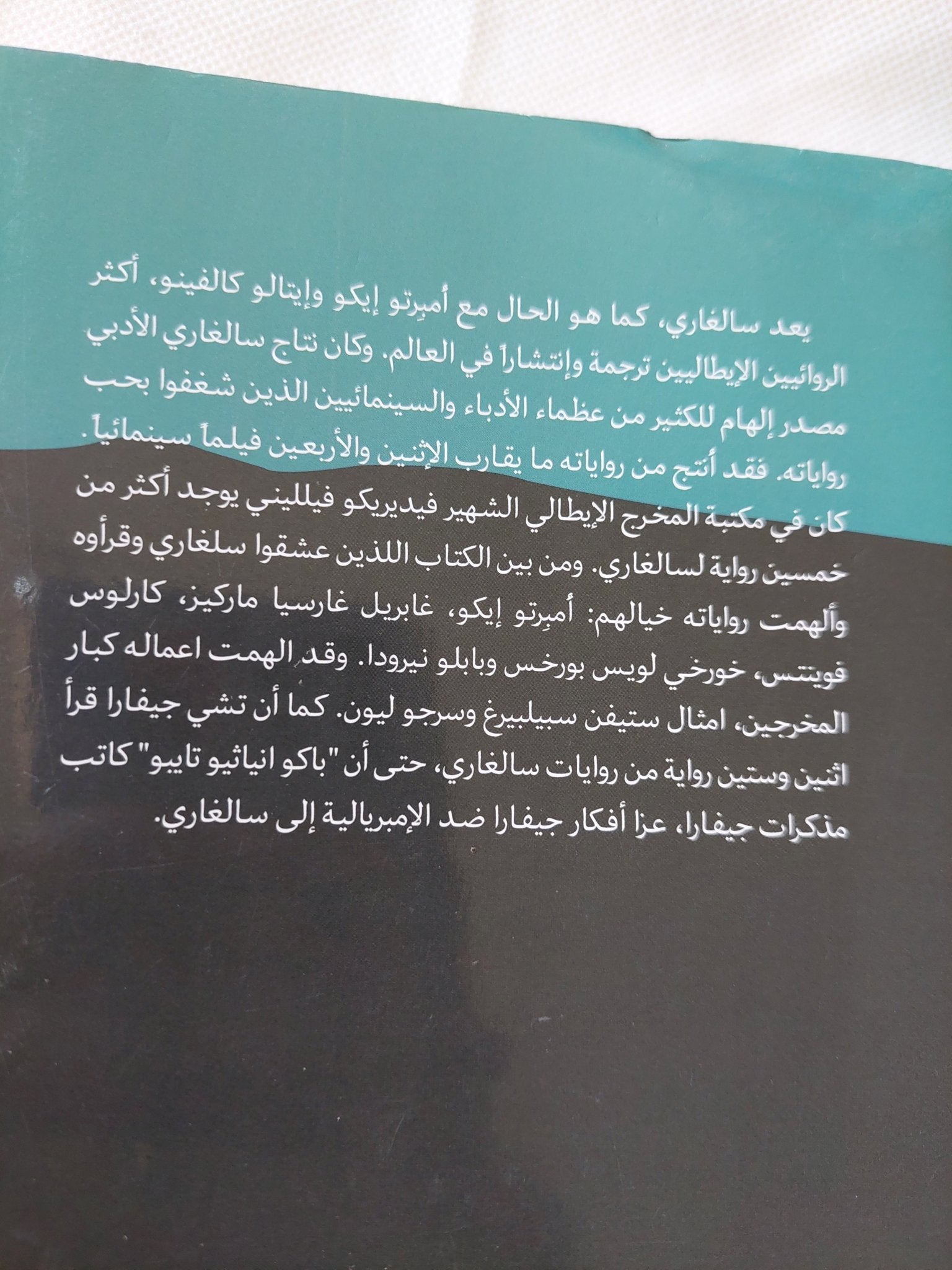القرصان الأسود / أميليو سالغارى - متجر كتب مصر - المكتبة الفلسفية