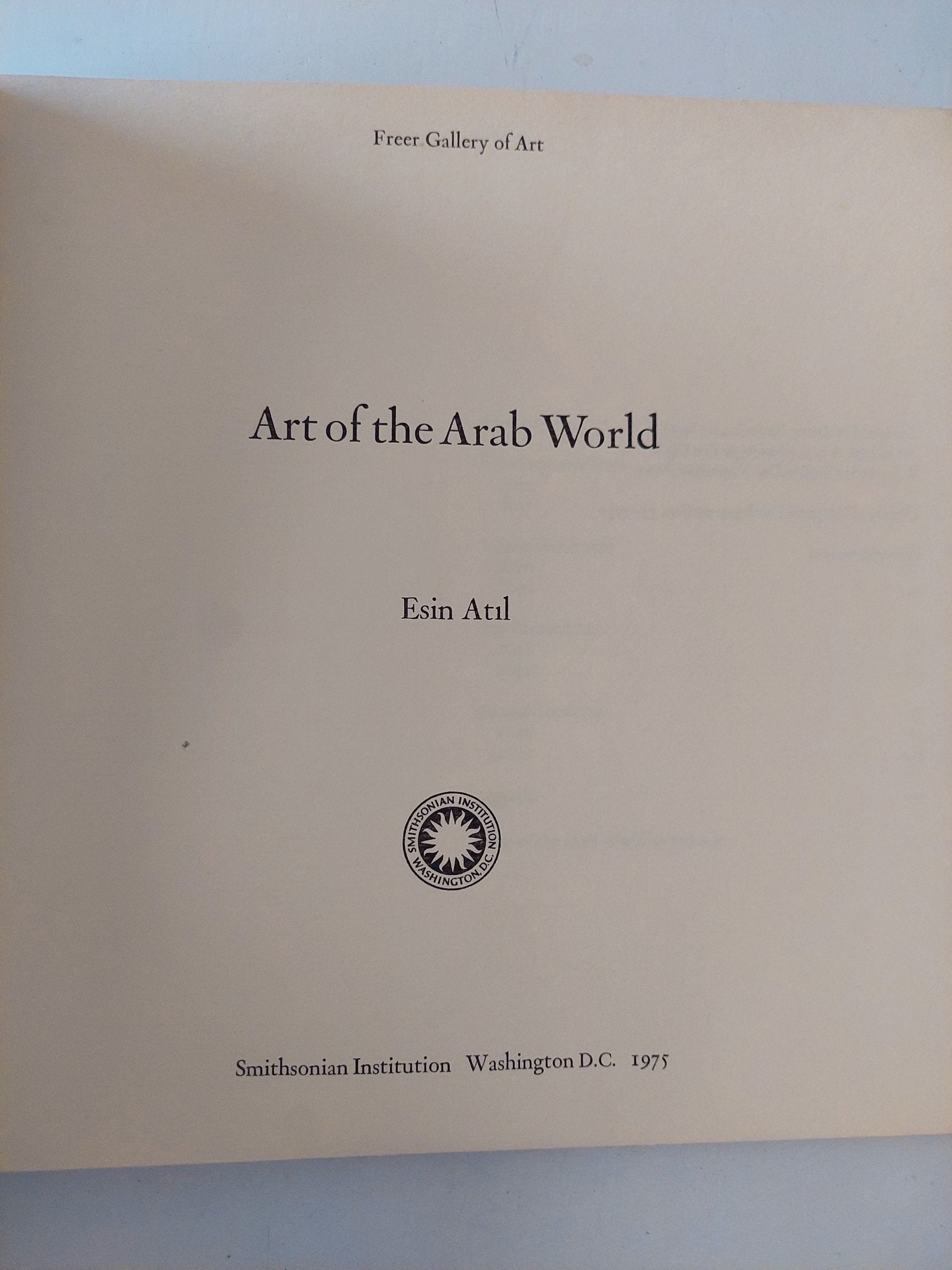 Art of the Arab world - قطع كبير ملحق بالصور - متجر كتب مصر - متجر كتب مصر