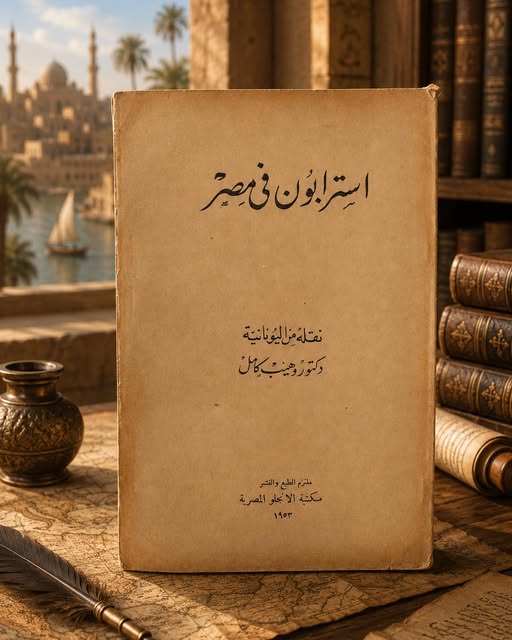 استرابون فى مصر - متجر كتب مصر - المكتبة الفلسفية