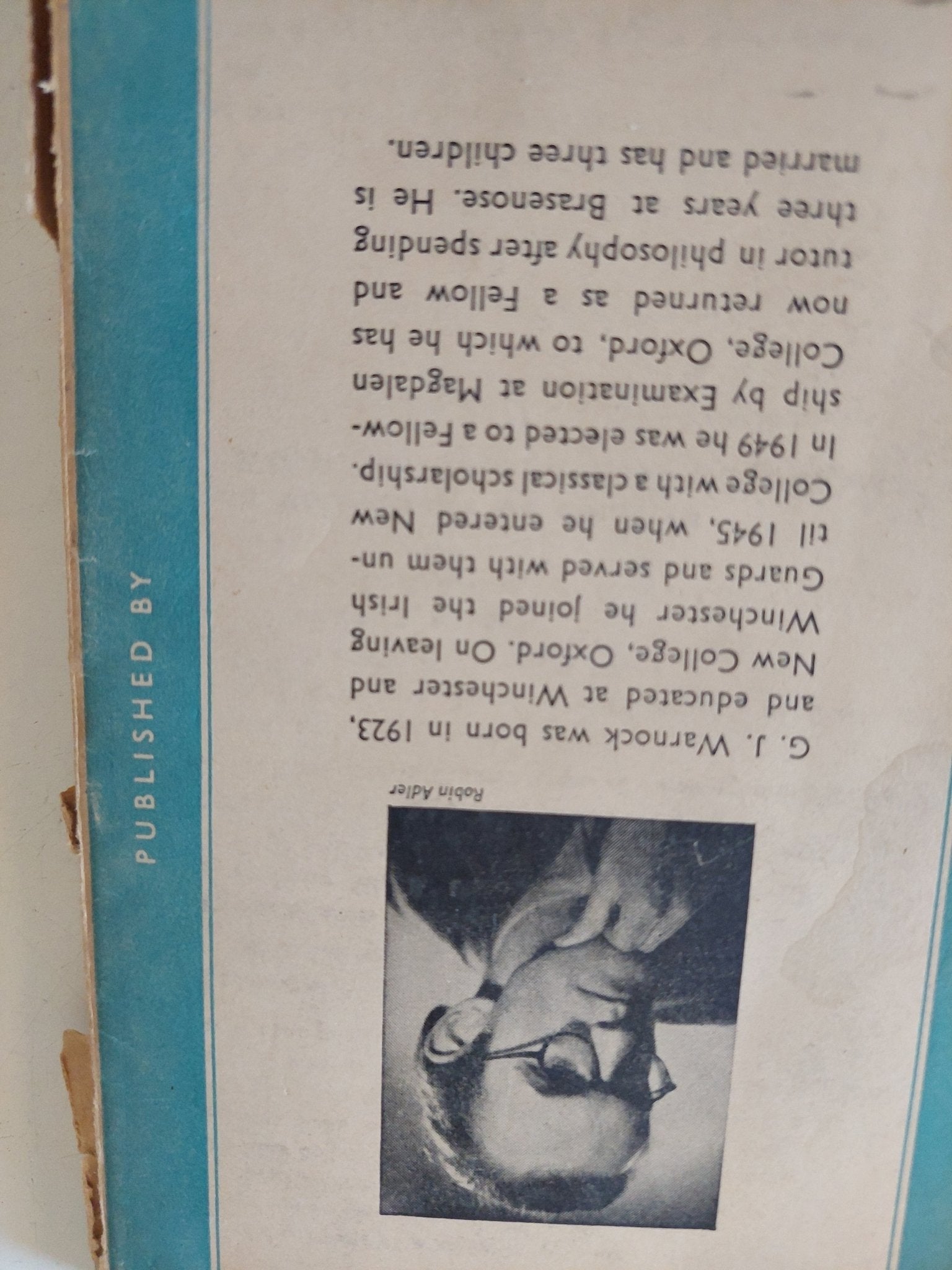 Berkeley / G. L Warnock - متجر كتب مصر - متجر كتب مصر