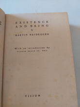 Existence and Being / Martin Heidegger - هارد كفر ١٩٥٦ - متجر كتب مصر - متجر كتب مصر