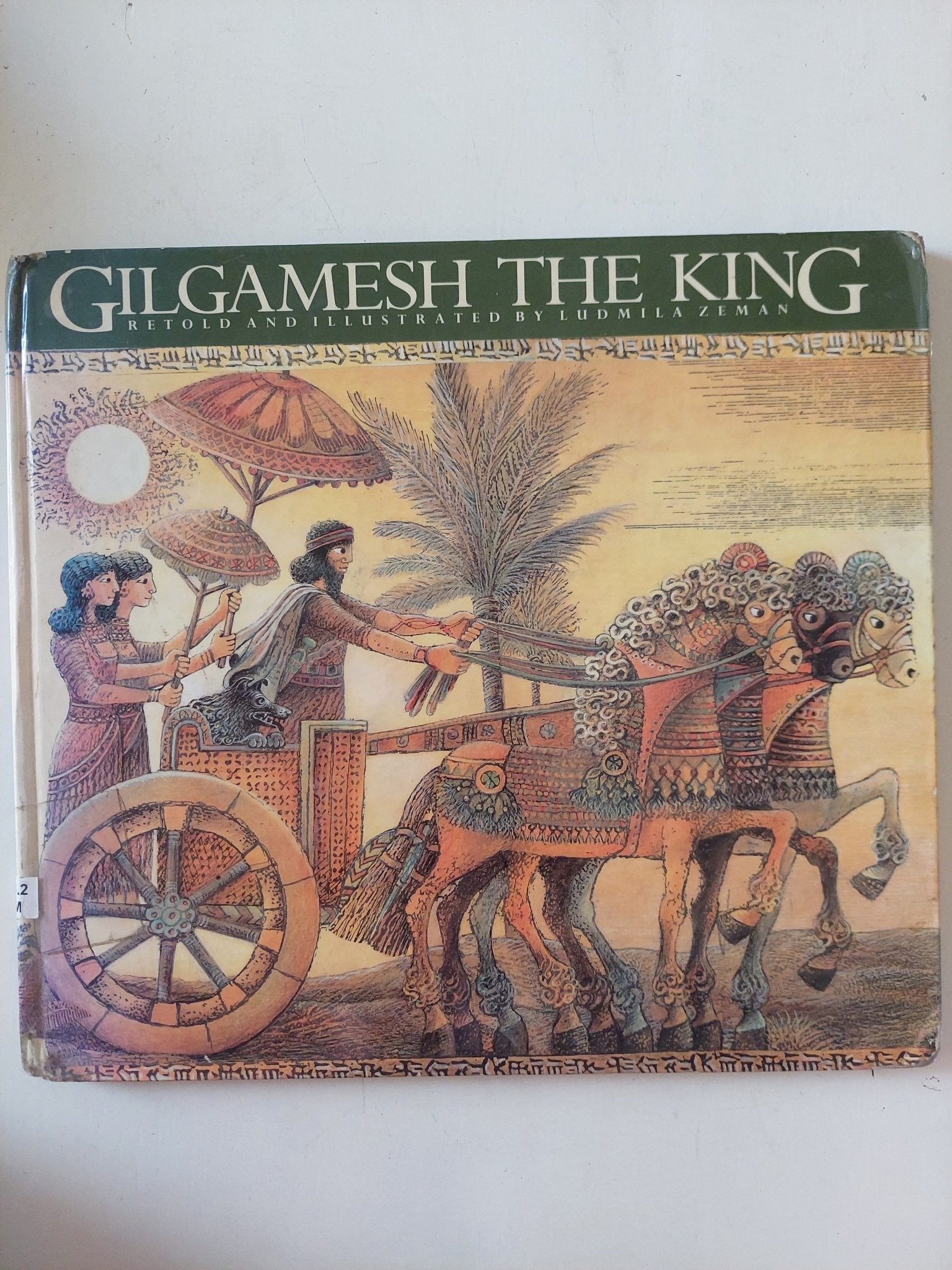 Gilgamesh the king - قطع كبير هارد كفر - متجر كتب مصر - متجر كتب مصر