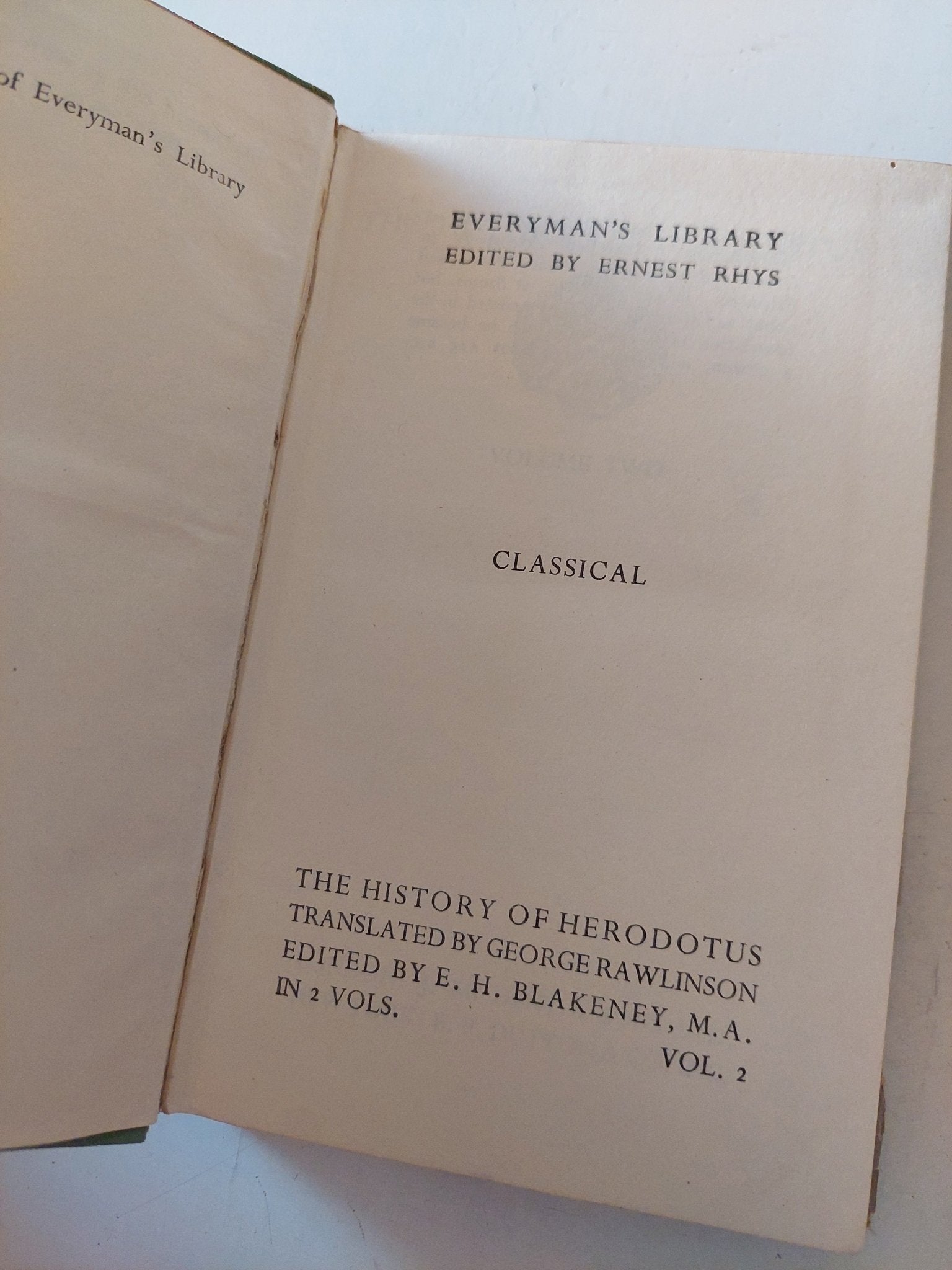 هارد كفر - The history of Herodotus - متجر كتب مصر - متجر كتب مصر