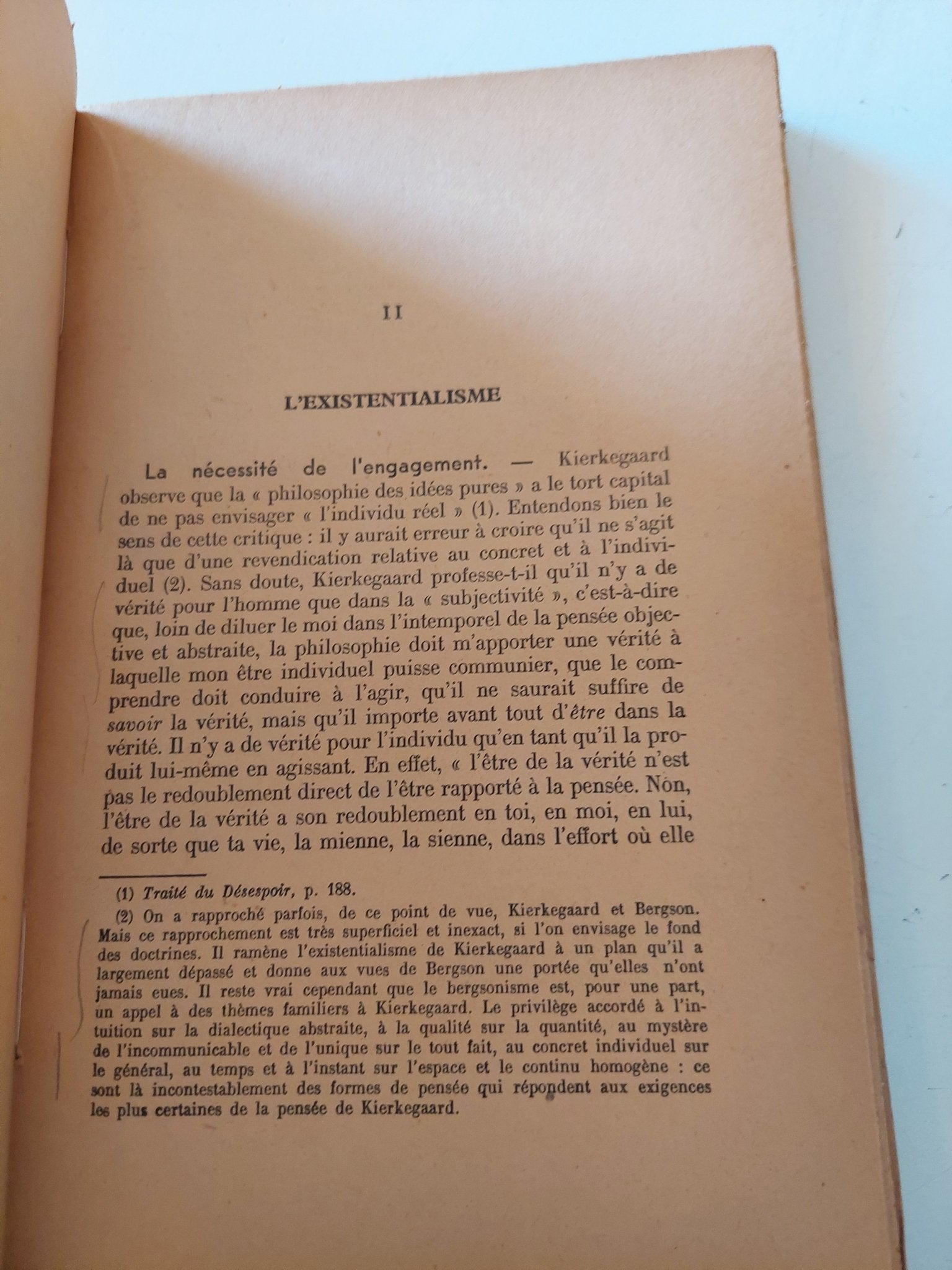 Introduction a Kierkegaard / Regis Jolivet - طبعة ١٩٤٦ - متجر كتب مصر - متجر كتب مصر
