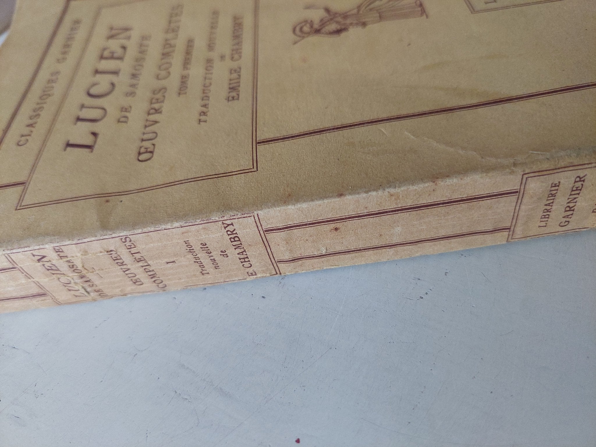 Lucien de samostae ouevres completes - متجر كتب مصر - متجر كتب مصر