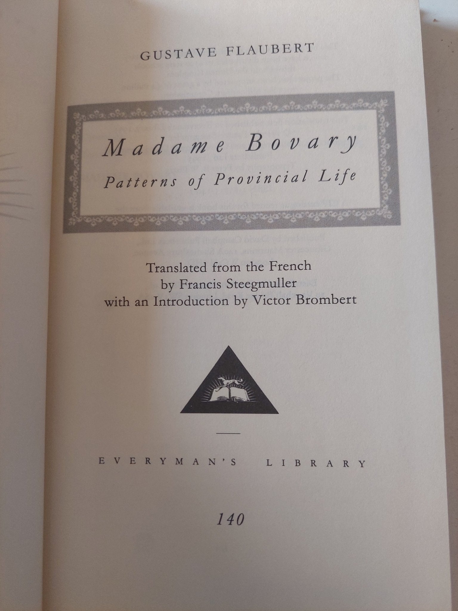 Madame Bovary / Gustave Flaubert - هارد كفر - متجر كتب مصر - متجر كتب مصر