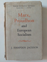 Marx , Proudhon and European socialism / J. Hampden Jackson - هارد كفر - متجر كتب مصر - متجر كتب مصر