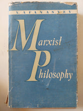Marxist philosophy / V. Apanasyev - هارد كفر / دار التقدم - موسكو - متجر كتب مصر - متجر كتب مصر