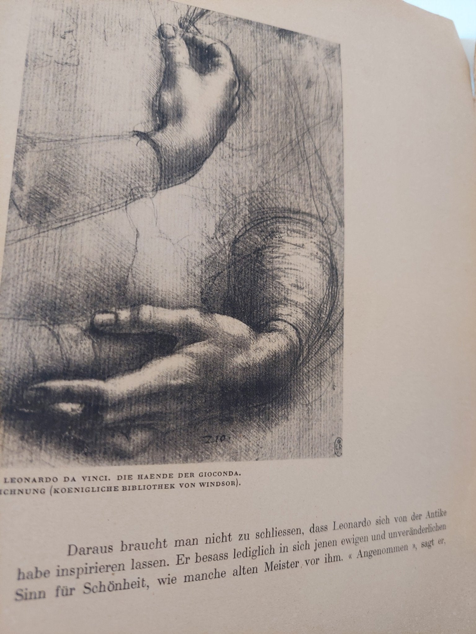 Mona Lisa / Leonardo Da Vinci - قطع كبير ملحق بالصور ١٩٤٧ - متجر كتب مصر - متجر كتب مصر