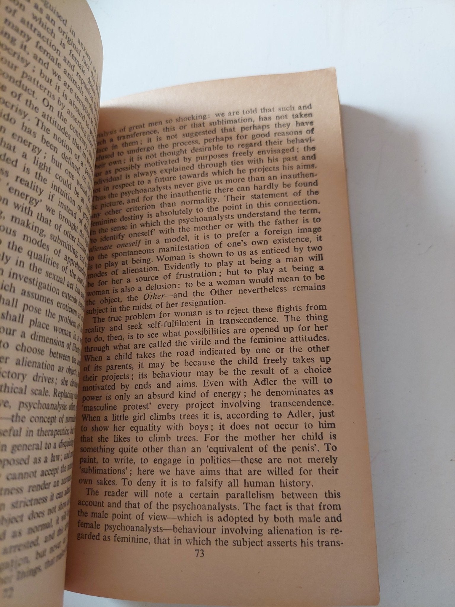 Nature of the second sex / Simone de Beauvoir - متجر كتب مصر - متجر كتب مصر