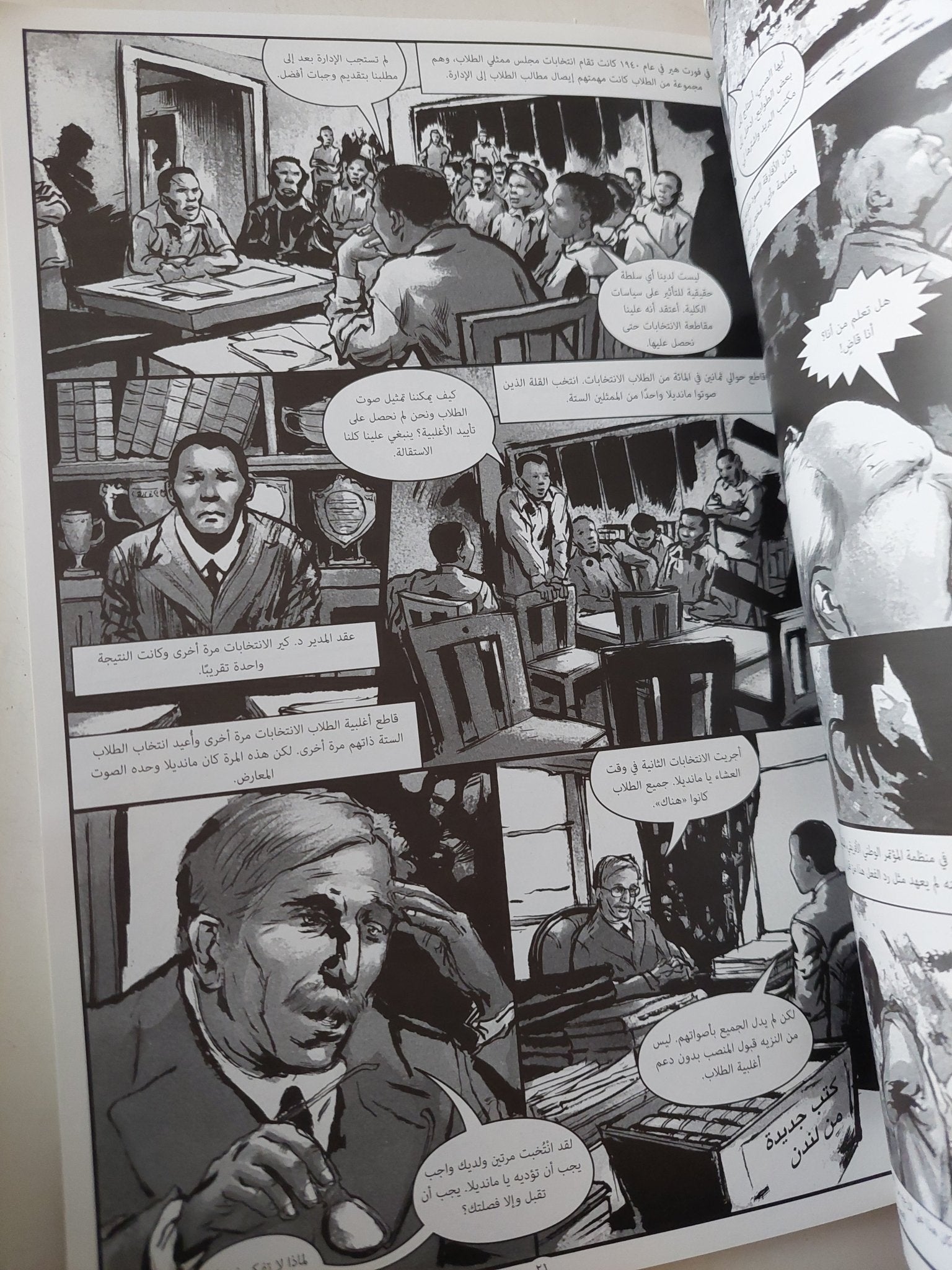 نيلسون مانديلا / لويس هيلفاند - قطع كبير - متجر كتب مصر - متجر كتب مصر