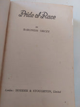 Pride of race / Baroness Orczy - هارد كفر - متجر كتب مصر - المكتبة الفلسفية
