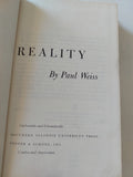 Reality / Paul Weiss - هارد كفر - متجر كتب مصر - متجر كتب مصر