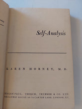 Self Analysis / Karen Horney - هارد كفر - متجر كتب مصر - متجر كتب مصر