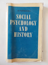 Social psychology and history / B. Porshnev - متجر كتب مصر - المكتبة الفلسفية