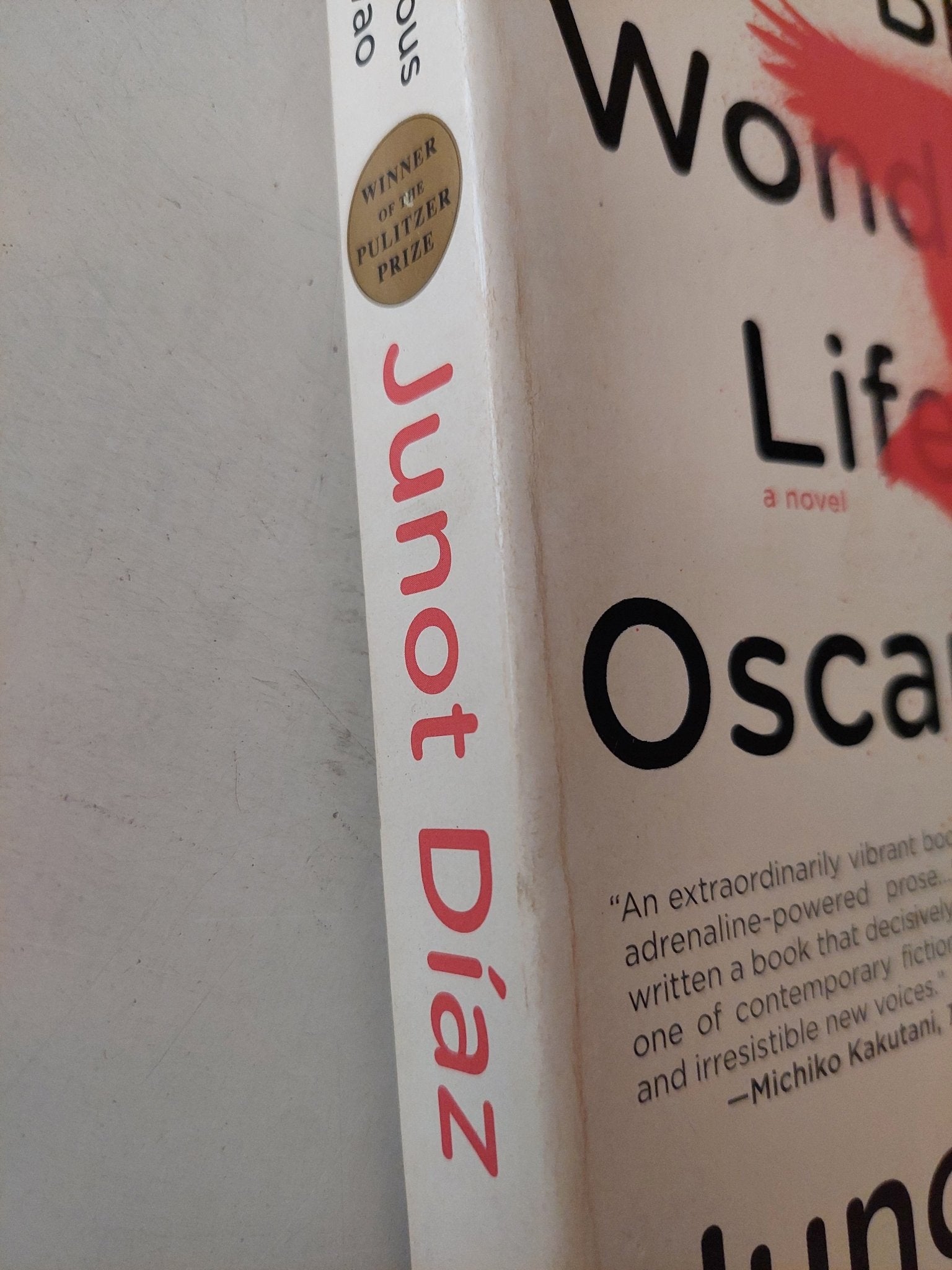The brief wondrous life of Oscar Wao / Junot Diaz - متجر كتب مصر - متجر كتب مصر
