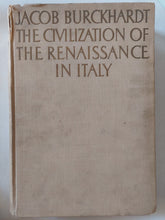 The Civilization of the Renaissance in Italy / Jacob Burckhardt - قطع كبير ملحق بالصور / هارد كفر - متجر كتب مصر - متجر كتب مصر
