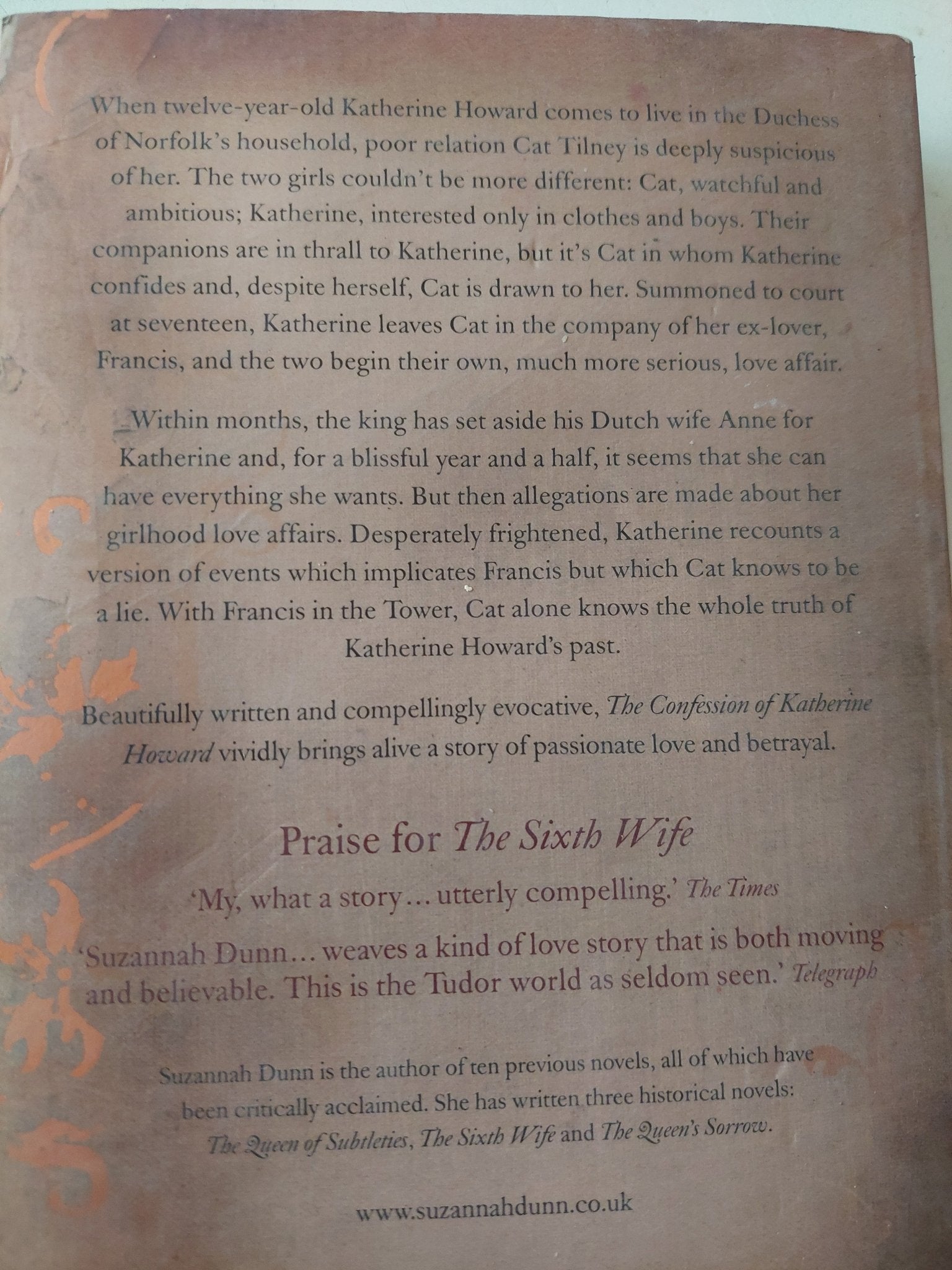 The confession of Katherine Howard / Suzannah Dunn - متجر كتب مصرمتجر كتب مصر