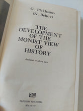 The development of the monist view of history / G. Plekhanov - هارد كفر - متجر كتب مصر - المكتبة الفلسفية