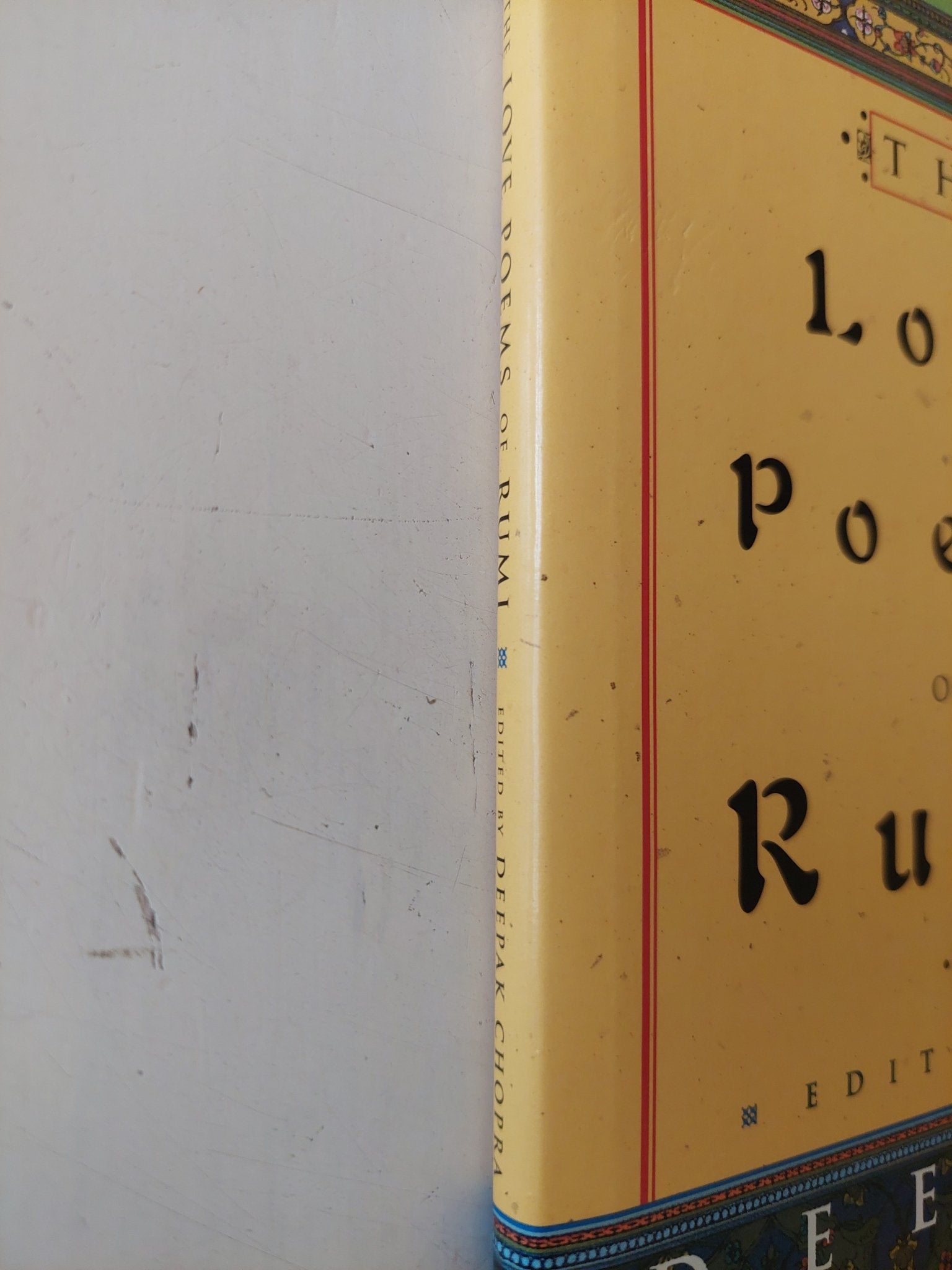 The love poems of Rumi / Deepak Chopra - هارد كفر - متجر كتب مصر - متجر كتب مصر