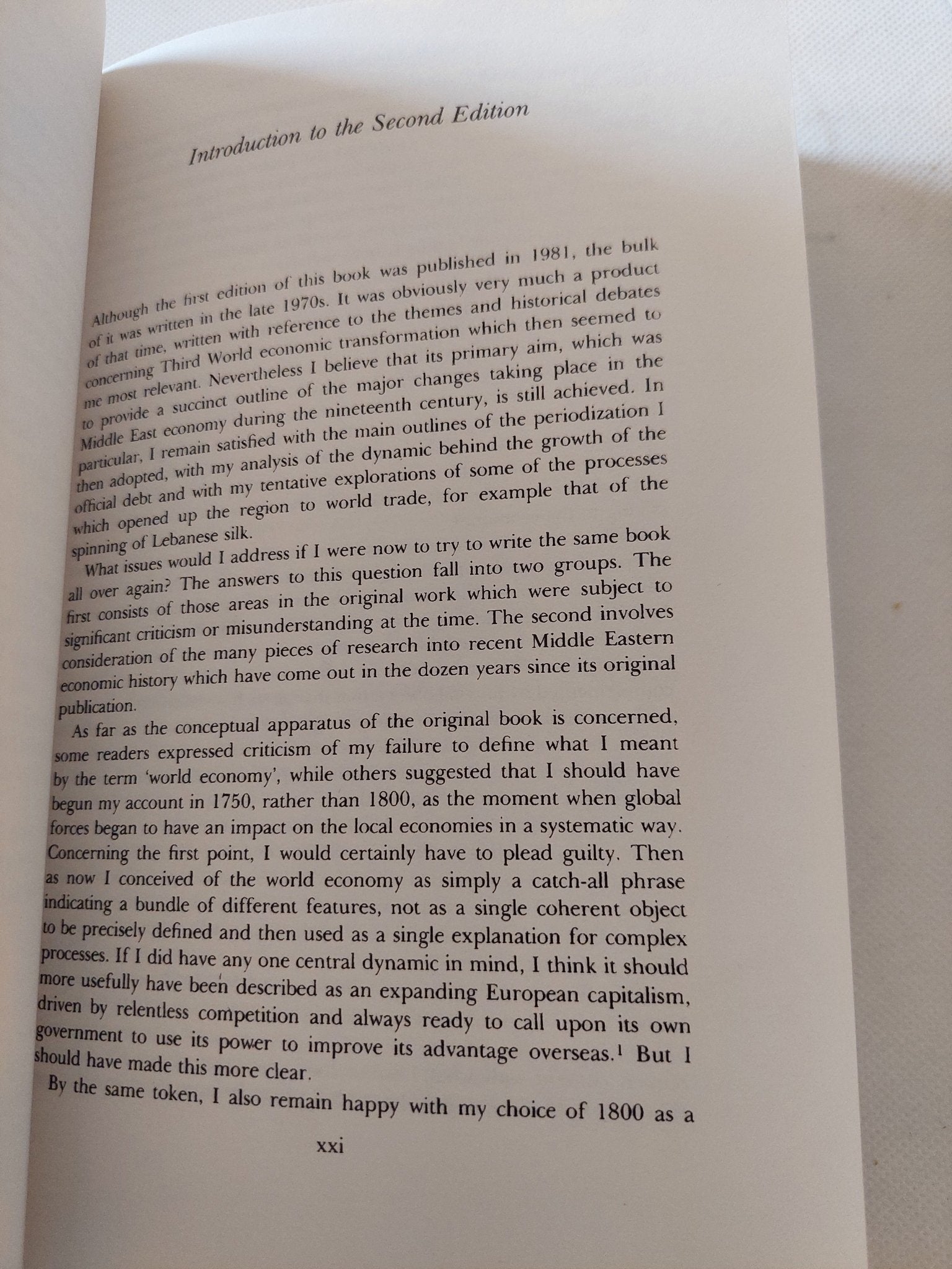 the middle east in the world economy 1800 - 1914 / Roger Owen - متجر كتب مصر - متجر كتب مصر