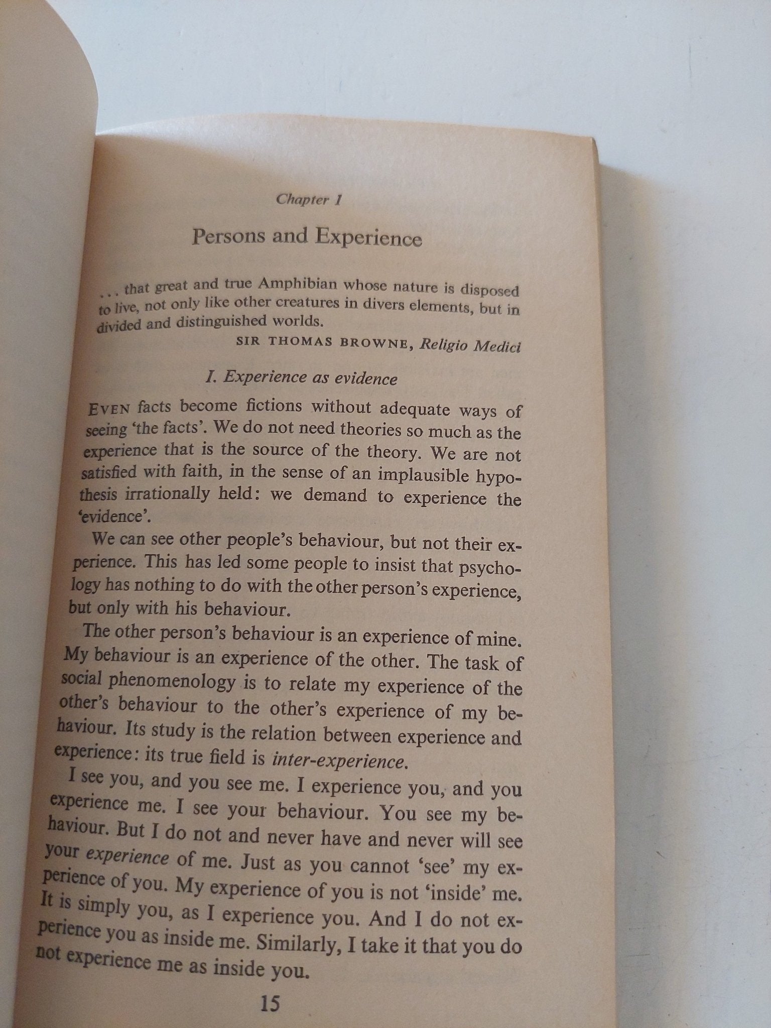 The politics of Experience and the bird of paradise / R.D. Lang - متجر كتب مصر - متجر كتب مصر