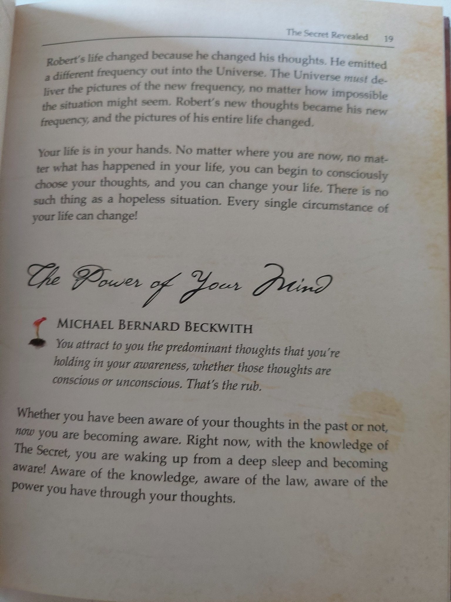 The Secret / Rhonda Byrne - هارد كفر - متجر كتب مصر - متجر كتب مصر