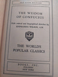 The wisdom of Confucius - هارد كفر - متجر كتب مصر - متجر كتب مصر