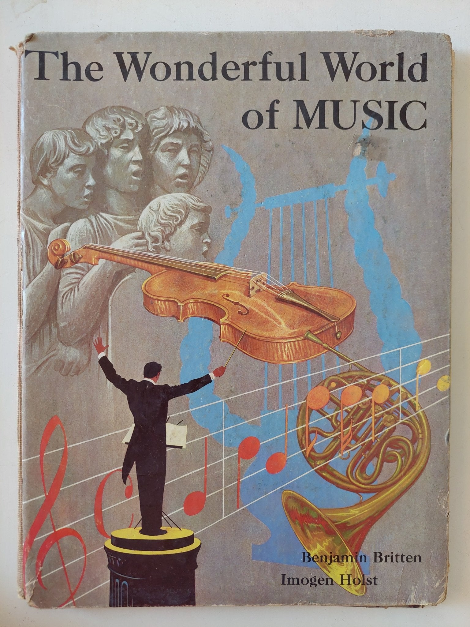 The wonderful World of music - قطع كبير هارد كفر ملحق بالصور - متجر كتب مصر - متجر كتب مصر