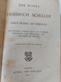 The Works of Friedrich Schiller – ثلاثة مجلدات – طبعات لندن - متجر كتب مصر - متجر كتب مصر