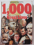 1000 great lives - هارد كفر ملحق بالصور - متجر كتب مصر - متجر كتب مصر