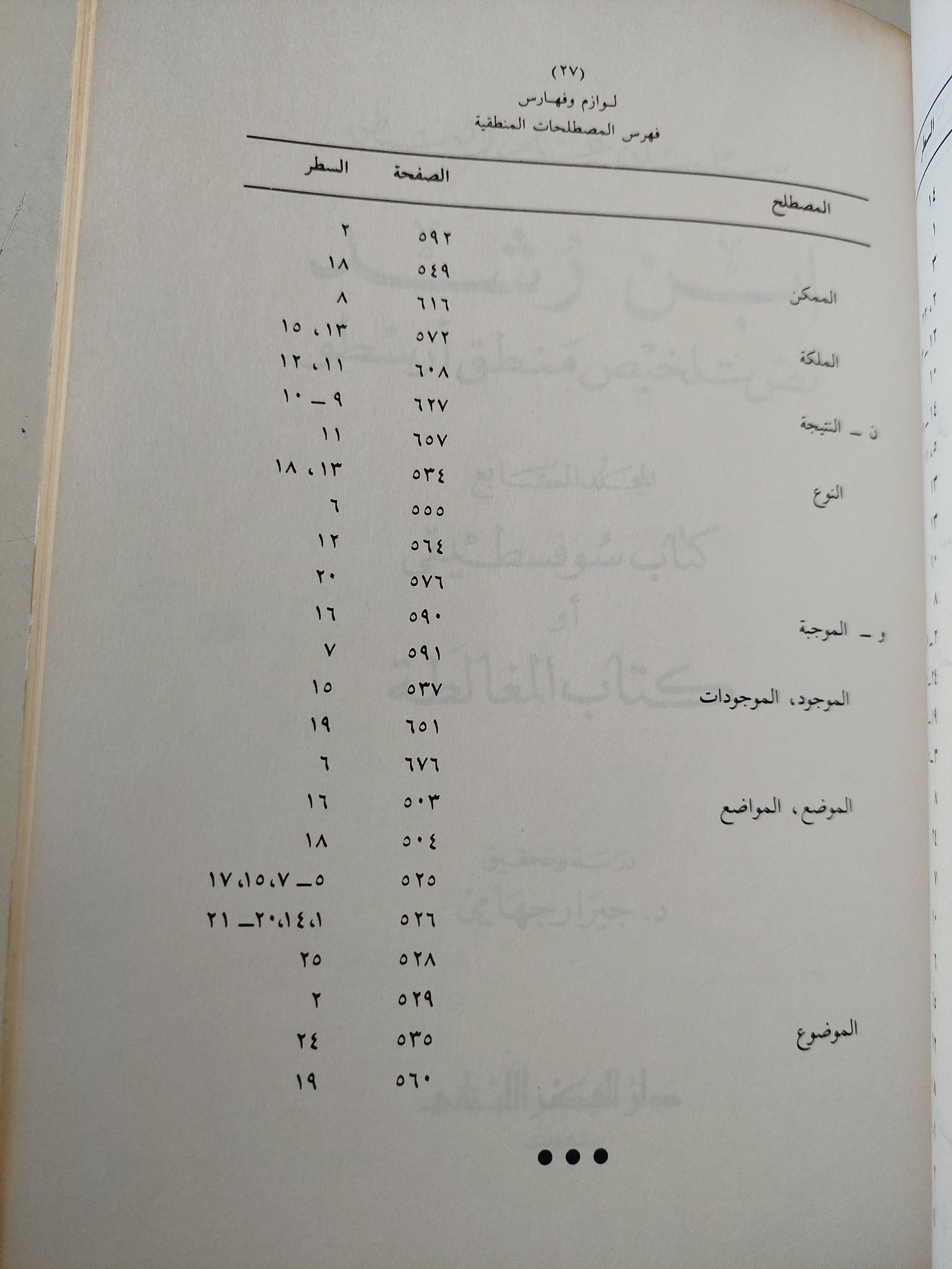 نص تلخيص منطق أرسطو - المجلد السادس والسابع كتاب طوبيقي وسوفسطيقي أو كتاب الدل والمغالطة / ابن رشد - متجر كتب مصر