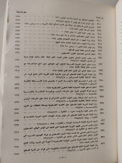 ملف وثائق فلسطين / ملحق بالخرائط والوثائق المهمة ( جزئين مجلدات ضخمة ) - متجر كتب مصر