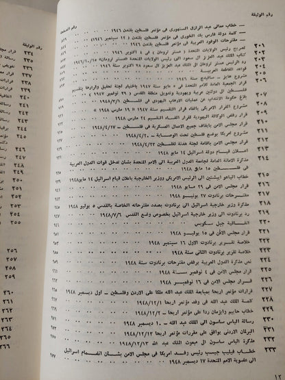 ملف وثائق فلسطين / ملحق بالخرائط والوثائق المهمة ( جزئين مجلدات ضخمة ) - متجر كتب مصر