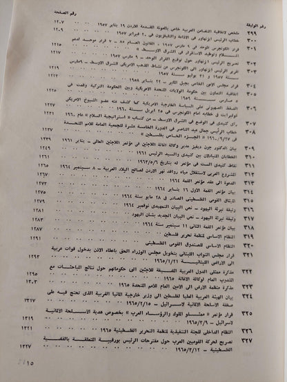 ملف وثائق فلسطين / ملحق بالخرائط والوثائق المهمة ( جزئين مجلدات ضخمة ) - متجر كتب مصر