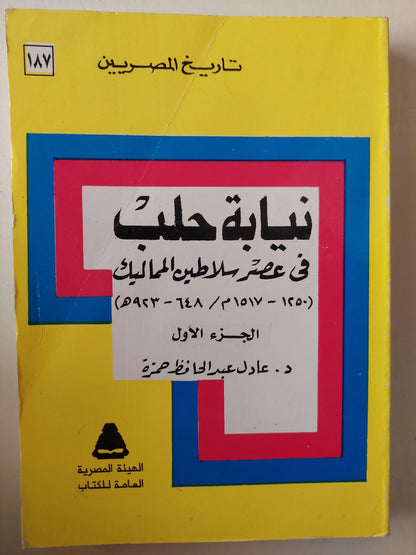 نيابة حلب في عصر سلاطين المماليك (1250 - 1517م / 648 - 923 هـ ) - جزين