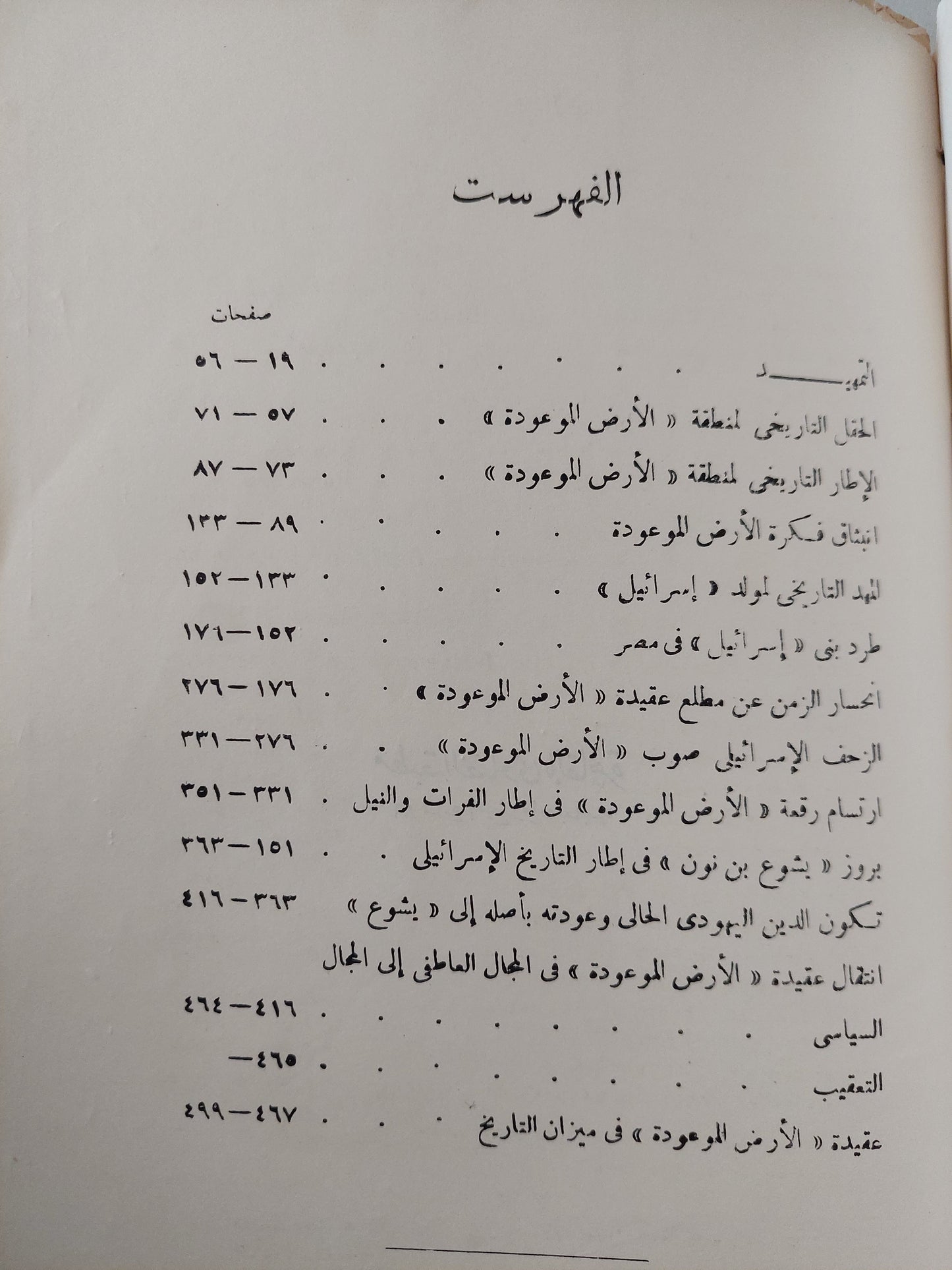 إسرائيل وعقيدة الأرض الموعودة / أبكار السقاف