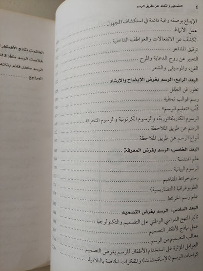 التفكير والتعلم عن طريق الرسم .. في مرحلة رواد الاطفال والمرحلة الابتدائية / جيل هوب