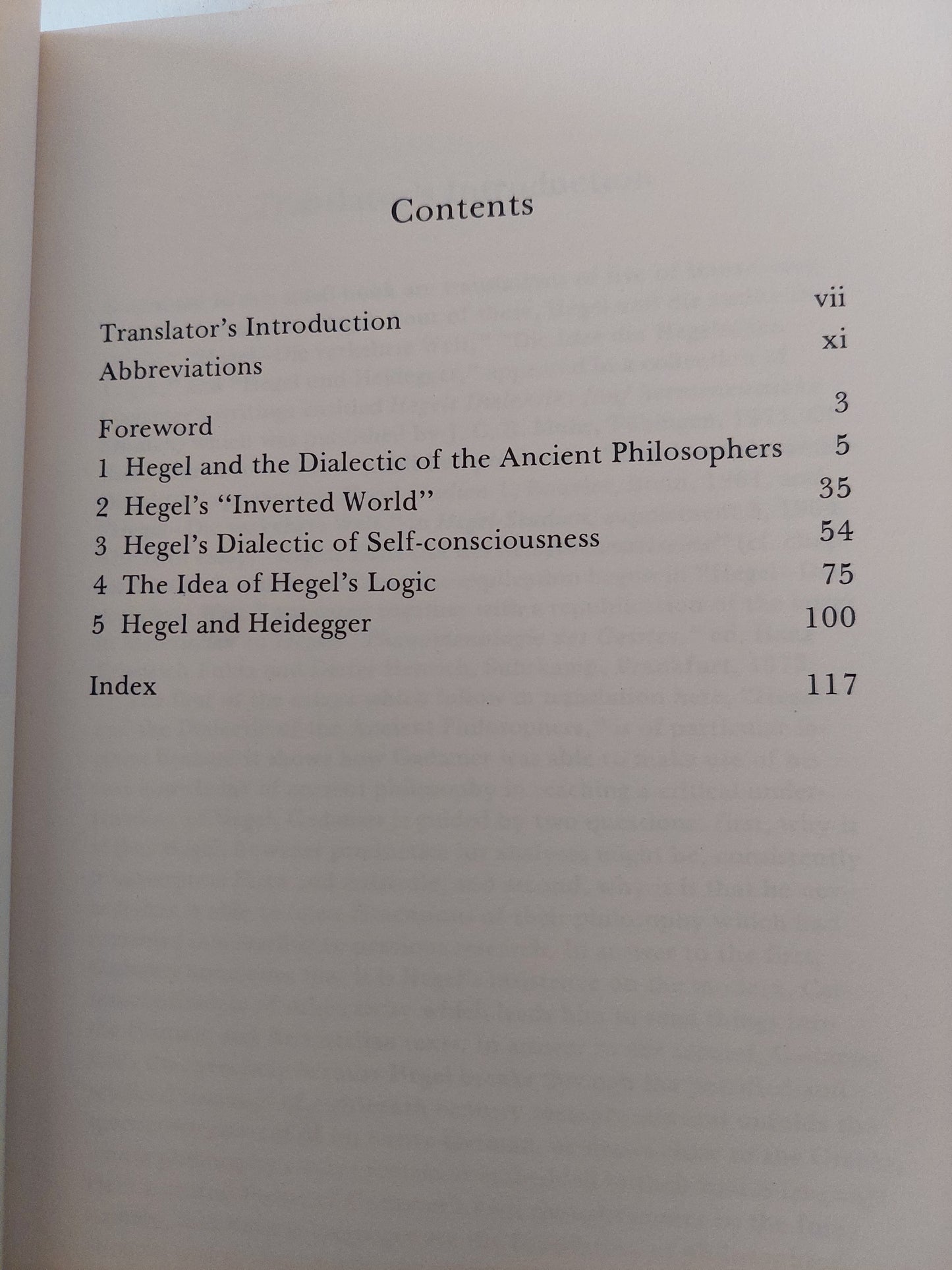 Hegel's Dialectic: Five Hermeneutical Studies / P. Christopher Smith